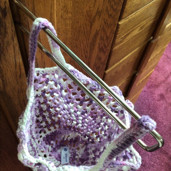 Hand crocheted bag never used. - Picture 3 of 4